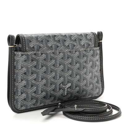 Goyard Goyardine Plumet Wallet Clutch Grey 3 of 9