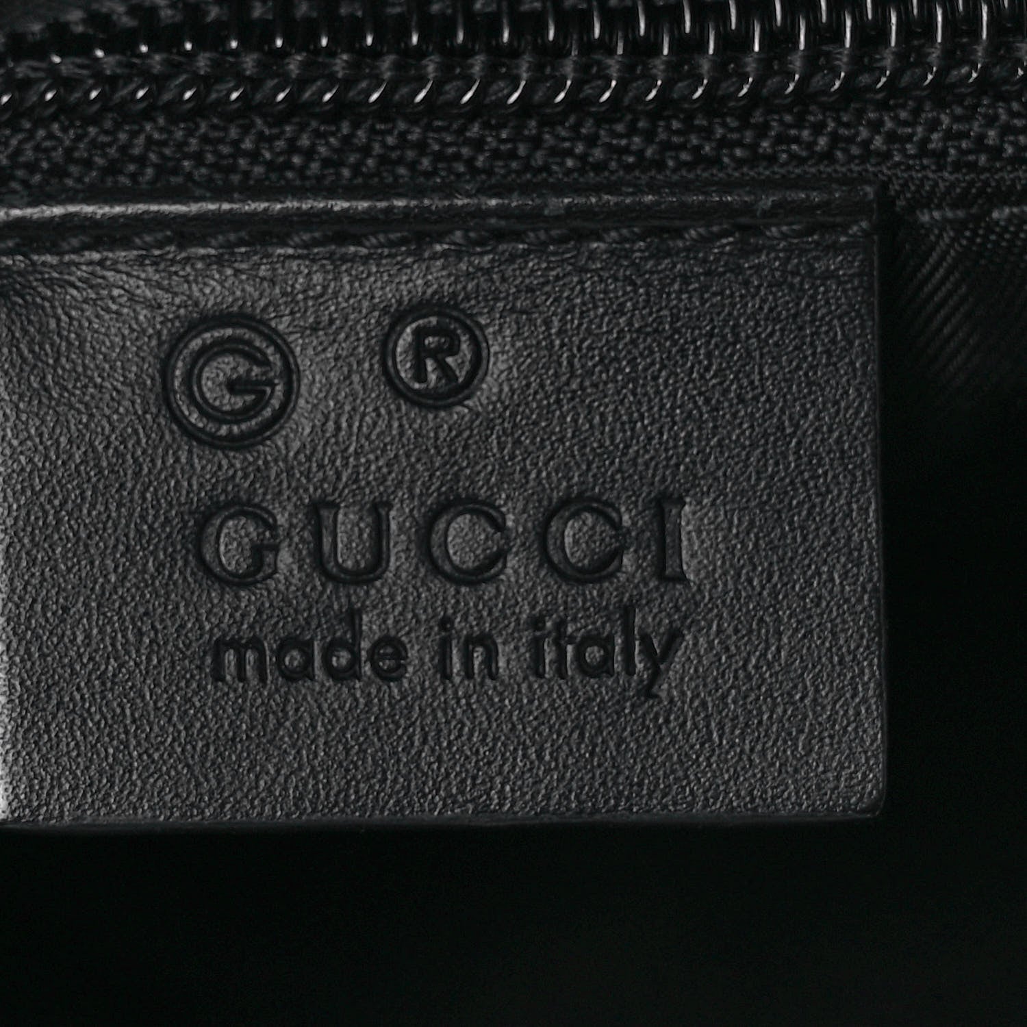 Gucci Techno Canvas Selleria Calfskin Web Small Flat Messenger Bag Black 5 of 8