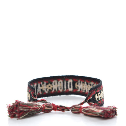 Christian Dior Woven Cotton J'Adior Friendship Bracelet 3 of 4
