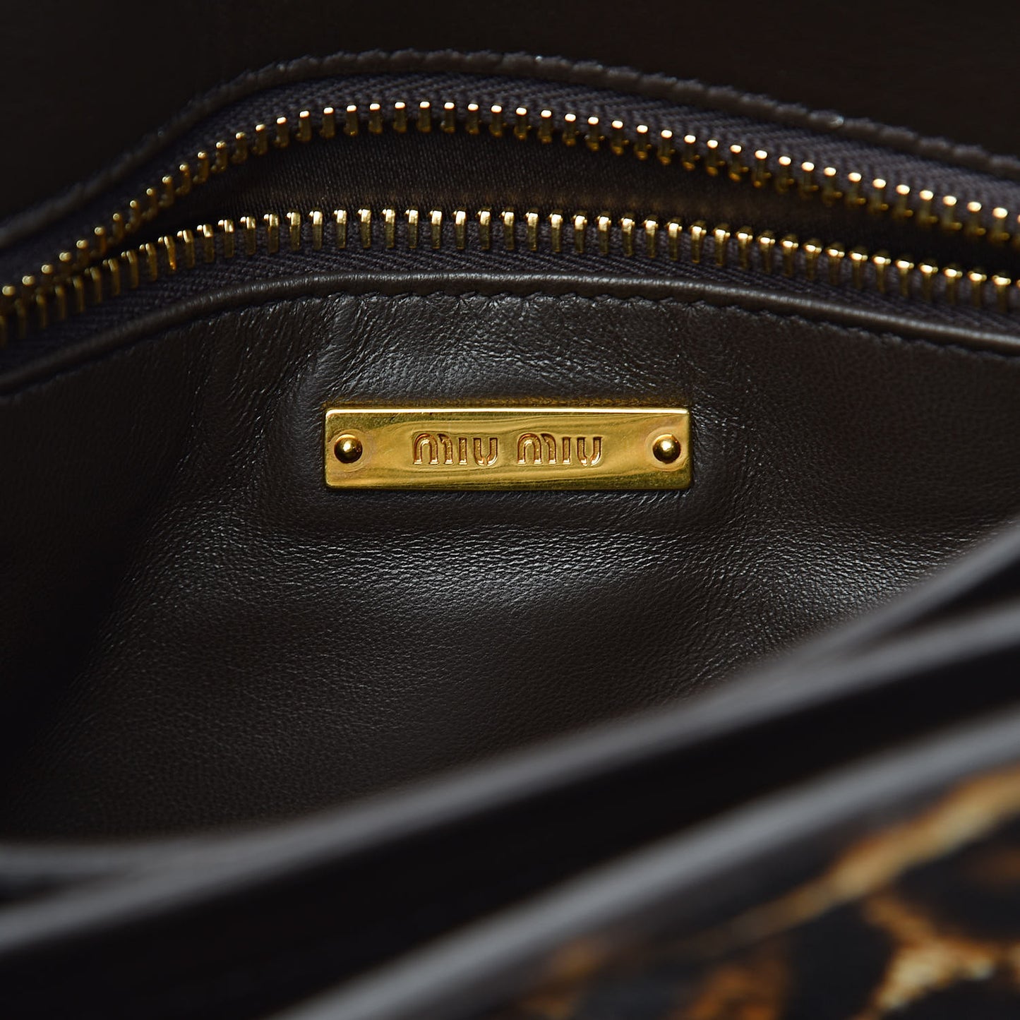 Calfskin Hair Leopard Crossbody Bag