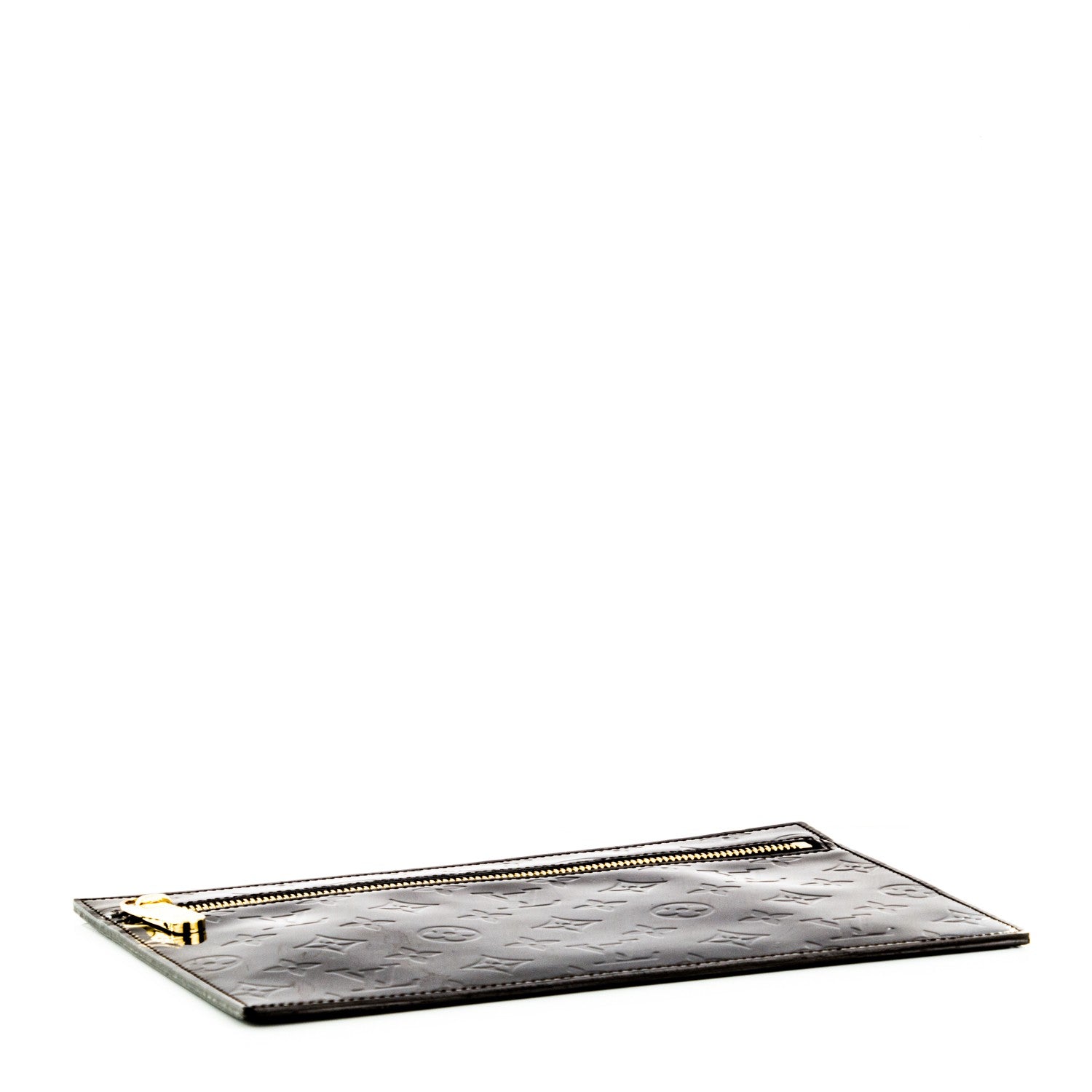 Louis Vuitton Vernis Pershing Square Clutch PM Amarante 4 of 6