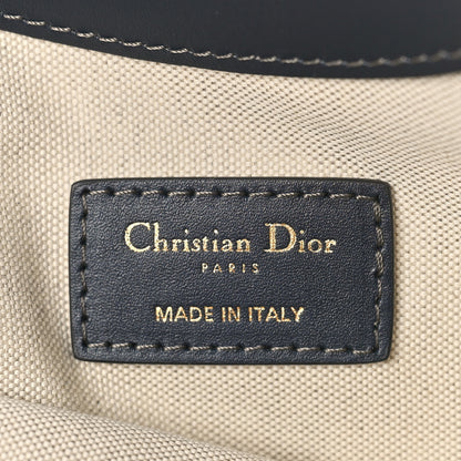 Christian Dior Oblique Fold Over Clutch Blue 6 of 8