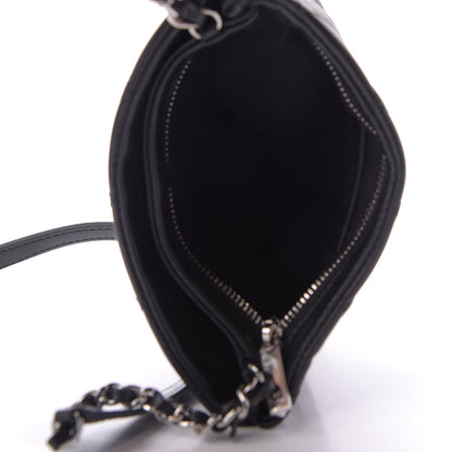 Chanel Lambskin Quilted Crossbody Bag Black 5 of 9