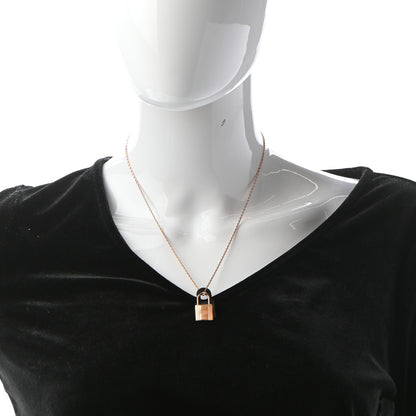 Hermes Swift Small O'Kelly Pendant Necklace Black 2 of 6