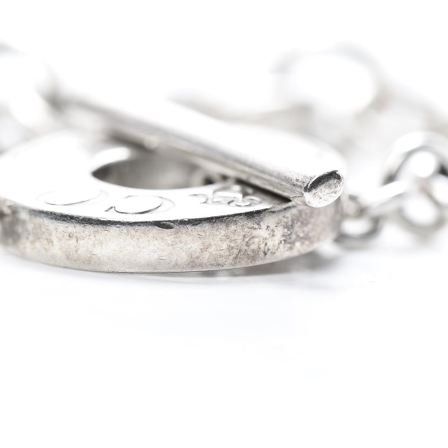 Sterling Silver 1837 Toggle Bracelet
