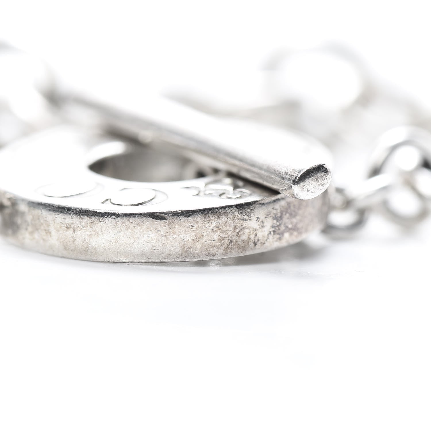 Tiffany Sterling Silver 1837 Toggle Bracelet 6 of 8