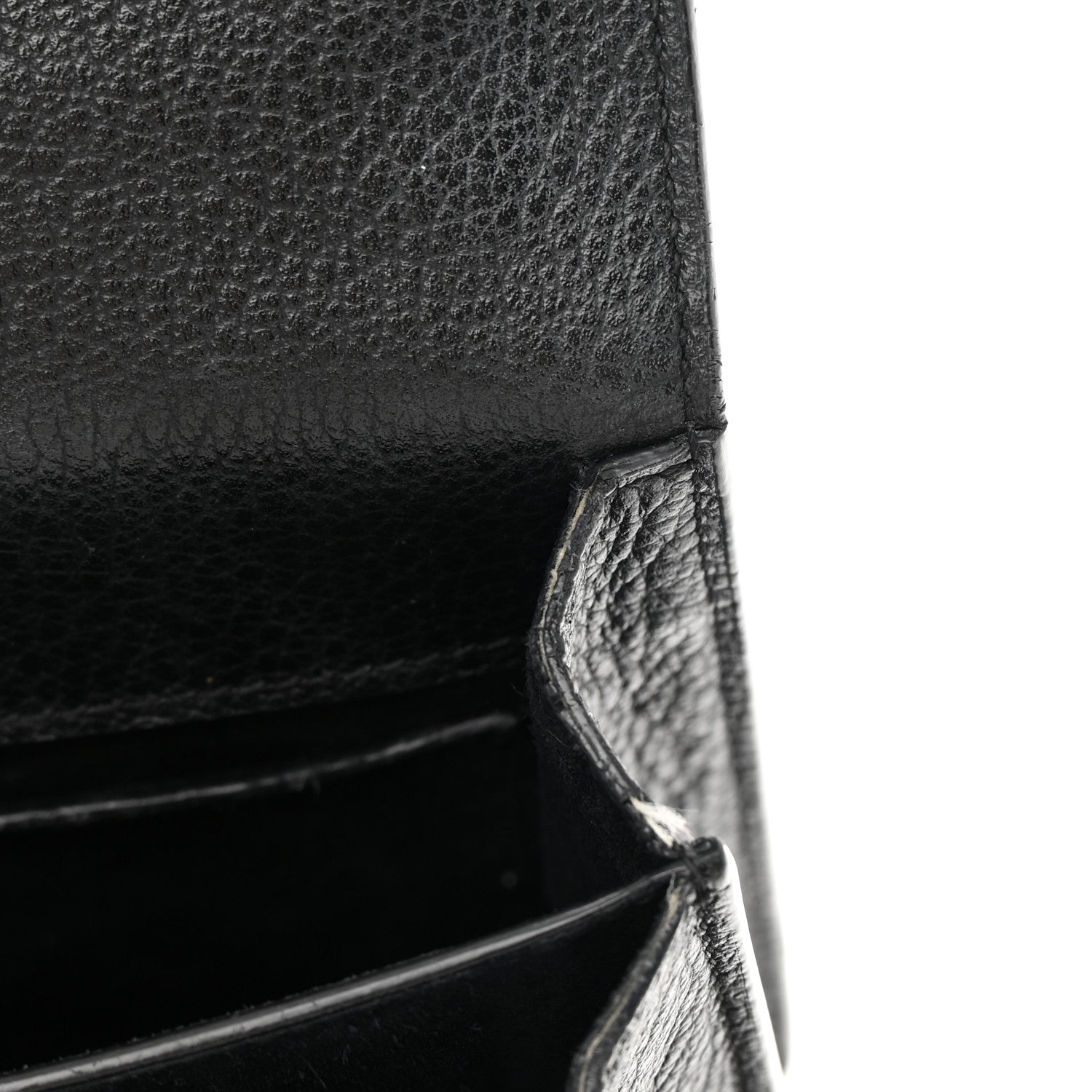 Saint Laurent Grained Calfskin Medium Monogram Sunset Satchel Black 14 of 21