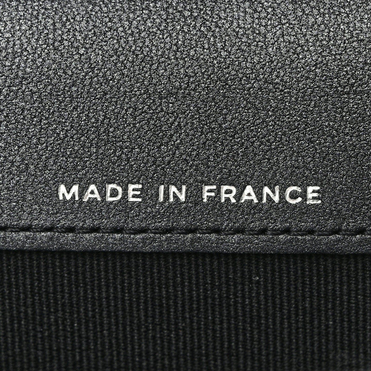 Lambskin Quilted Flap Card Holder Wallet So Black