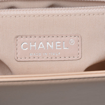 Chanel Calfskin Quilted Large Boy Flap Beige 6 of 12