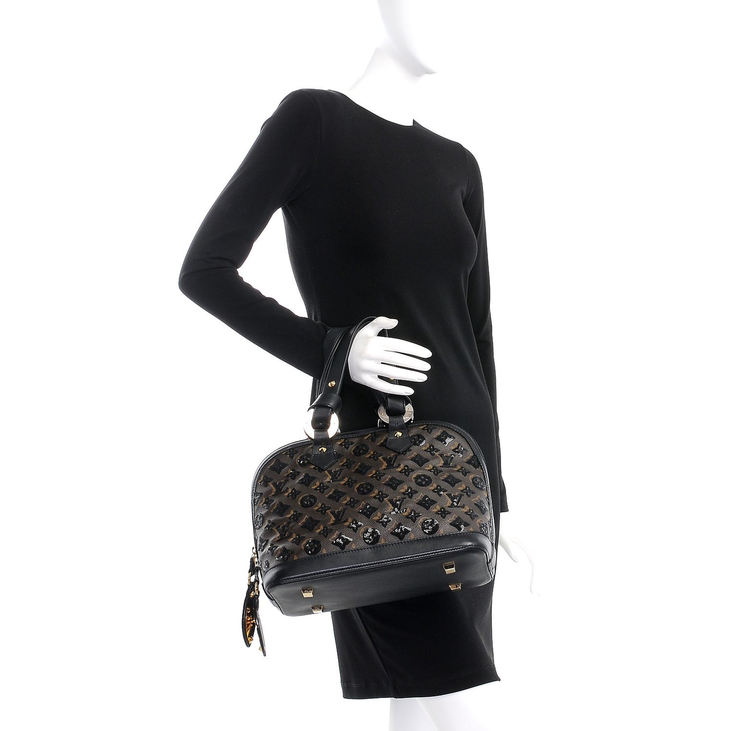 Monogram Sequins Eclipse Alma Black