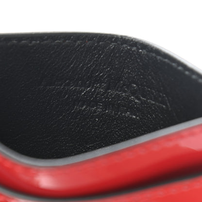 Alexander McQueen Patent Skull Card Holder Crimson 6 of 6