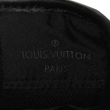 Louis Vuitton Suede Mens LV Trainer Sneakers 8.5 Black 10 of 10