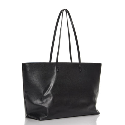 Fendi Vitello Elite Cuoio Monster Buggies Medium Roll Tote Black Multicolor Blue Cobalto 3 of 14