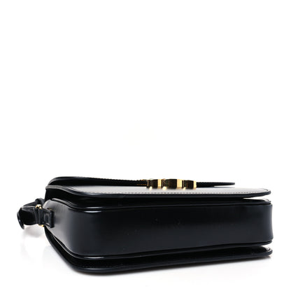 Celine Shiny Calfskin Medium Triomphe Black 4 of 9