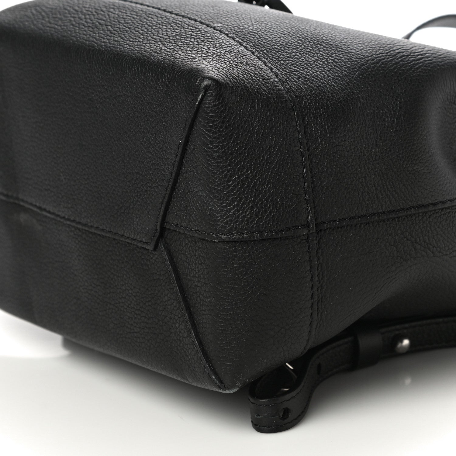 Louis Vuitton Calfskin Lockme Backpack Black 9 of 10