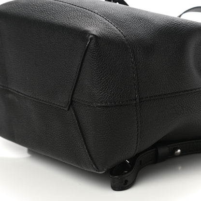 Louis Vuitton Calfskin Lockme Backpack Black 9 of 10