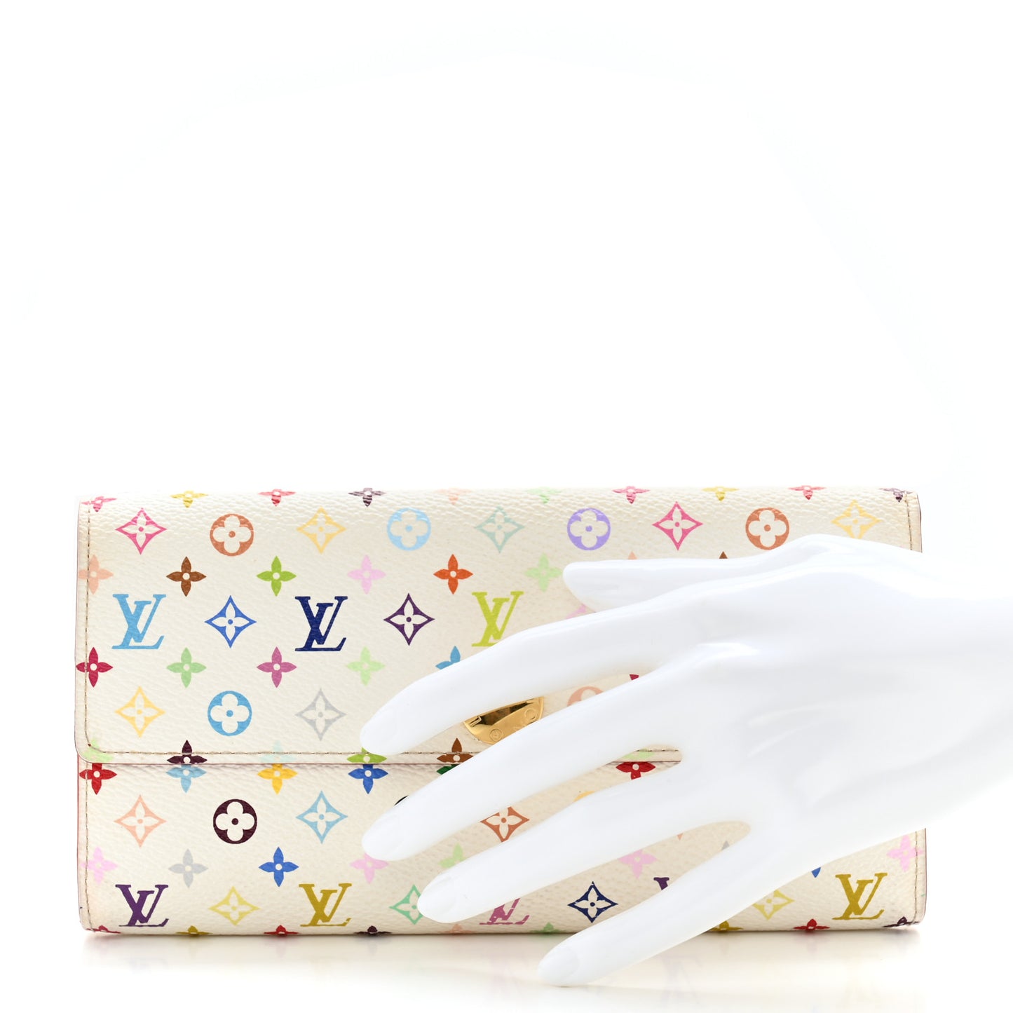 Monogram Multicolor Sarah Wallet White Grenade