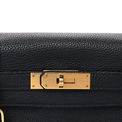 Hermes Taurillon Clemence Kelly Retourne 28 Black 8 of 10