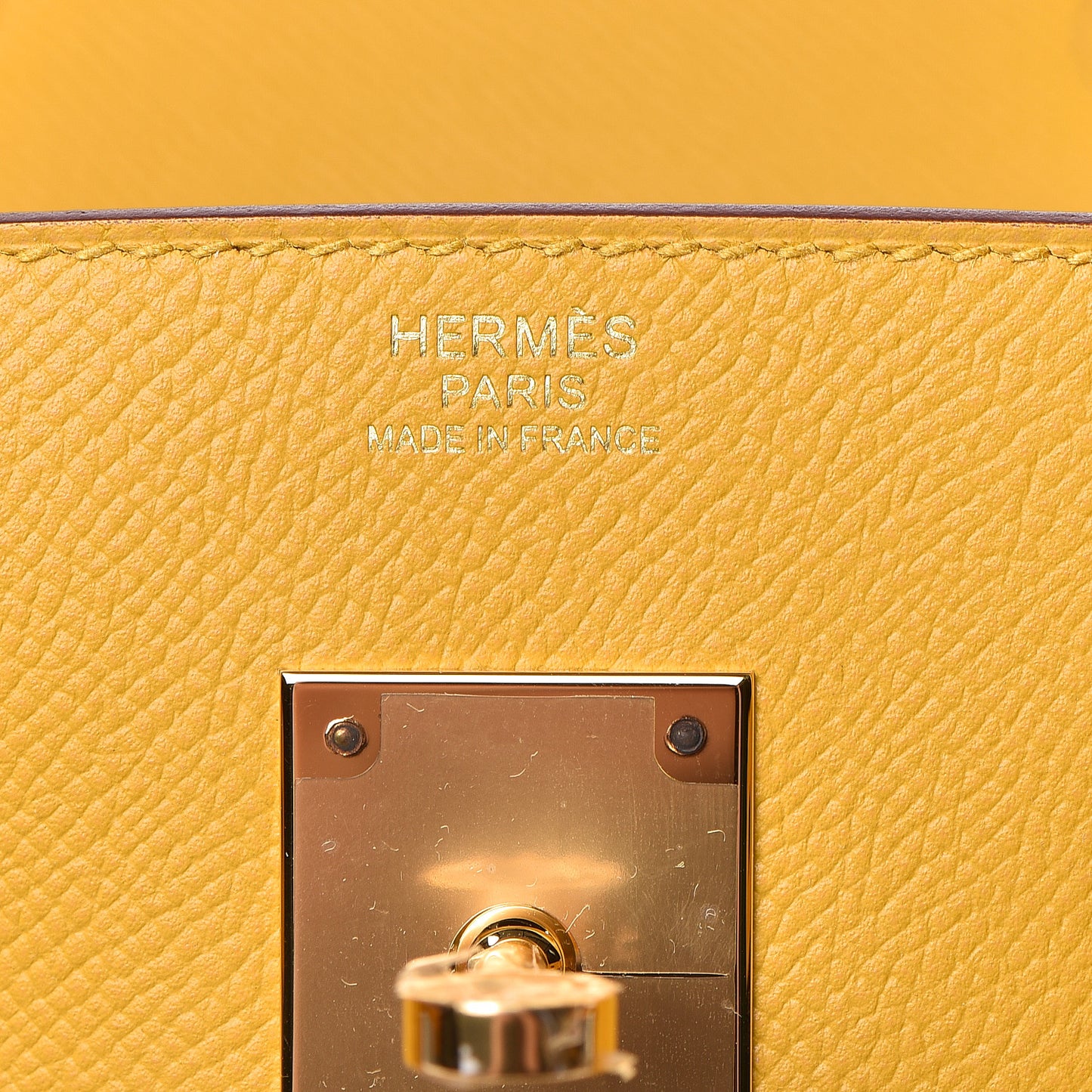 Epsom Birkin 30 Jaune Ambre