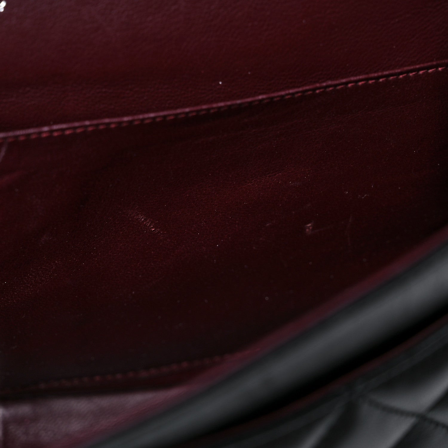 Chanel Lambskin Quilted Jumbo Double Flap Black 11 of 18