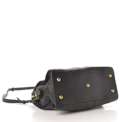 Saint Laurent Sheepskin Small Cabas ChYc Black 4 of 10