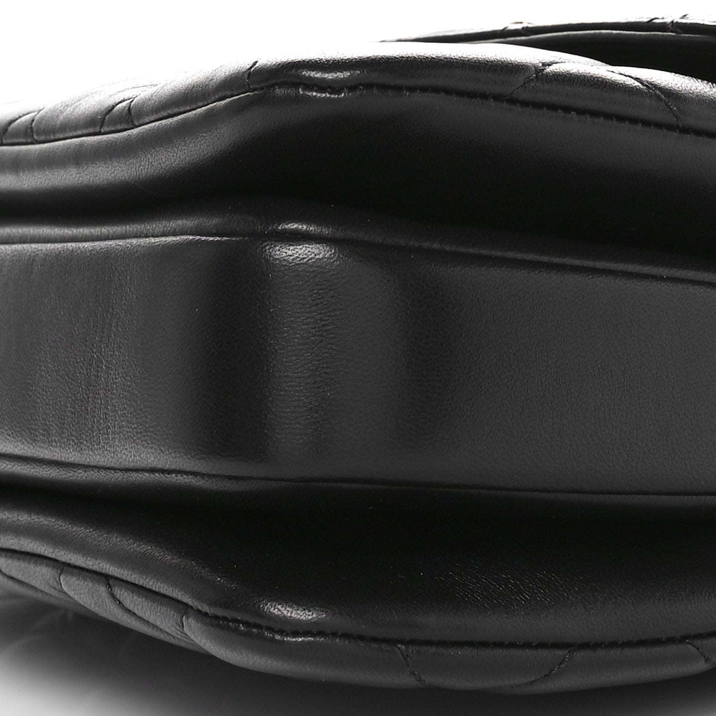 Lambskin Quilted Small Trendy CC Dual Handle Flap Bag Black