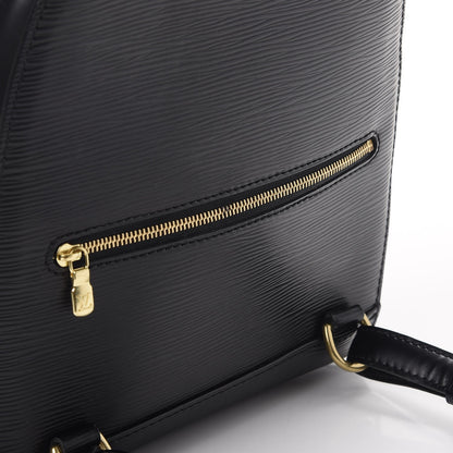 Louis Vuitton Epi Mabillon Backpack Black 8 of 9