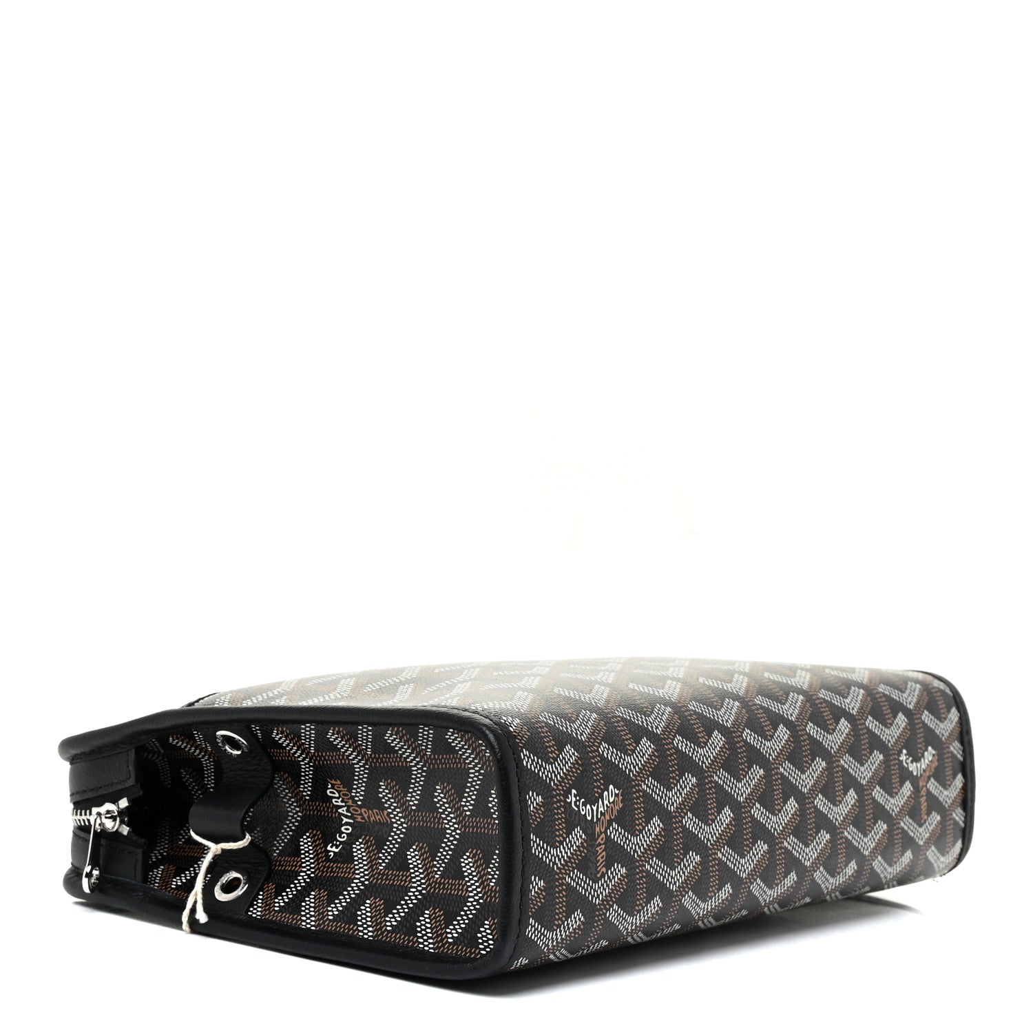 Goyard Goyardine Jouvence MM Toiletry Pouch Black 4 of 8