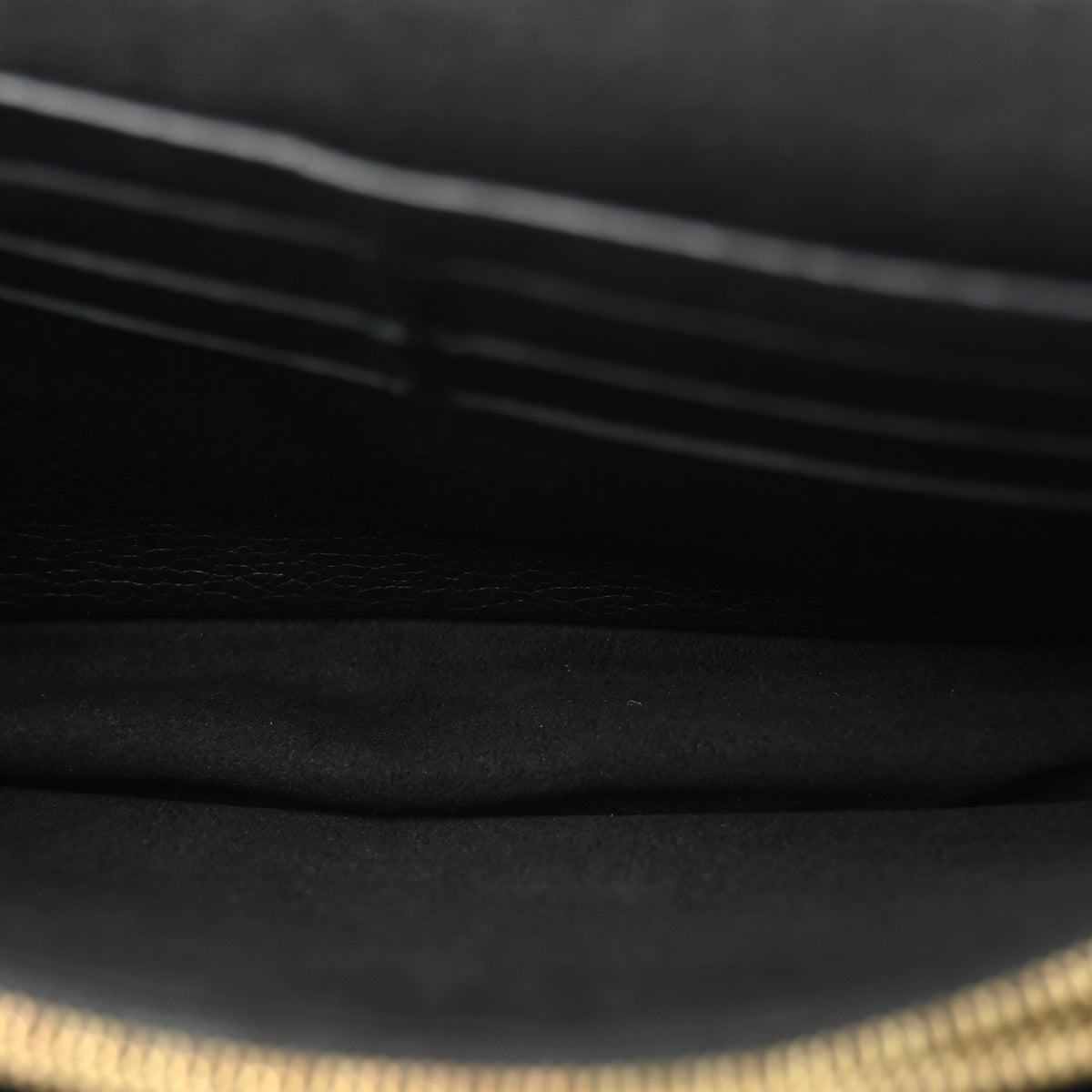 Louis Vuitton Empreinte Vavin Chain Wallet Black 5 of 9