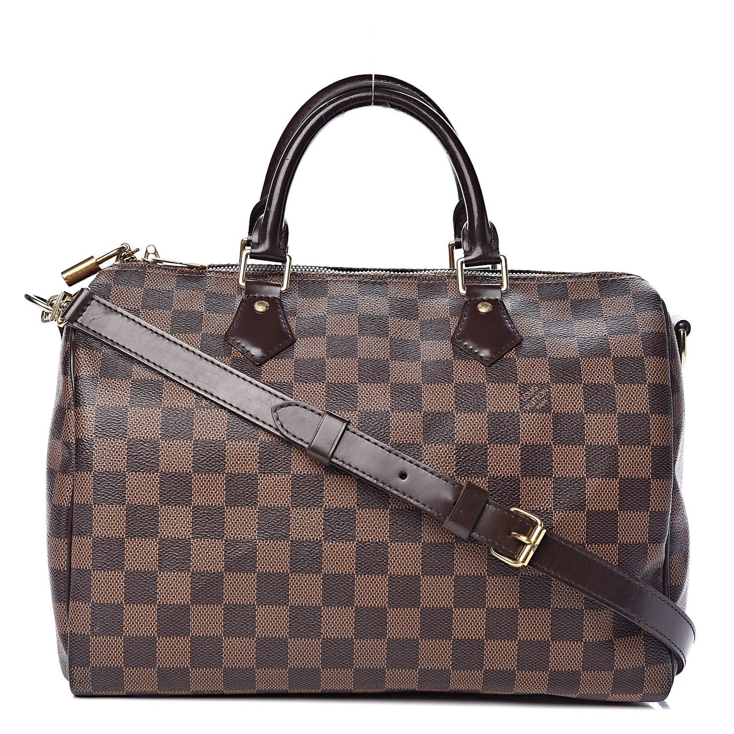 Damier Ebene Speedy Bandouliere 30