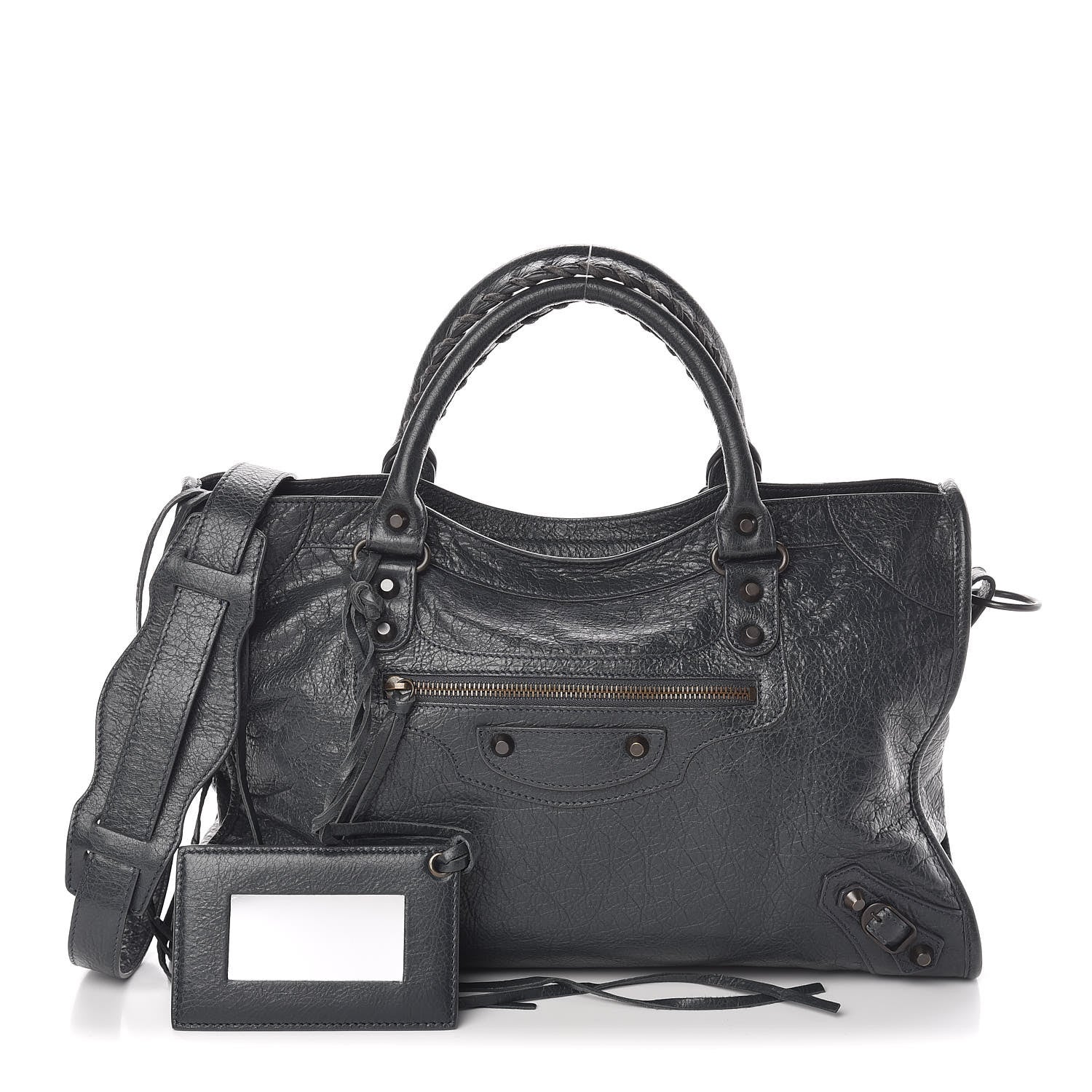 Balenciaga Agneau Classic Hardware City Anthracite 1 of 10