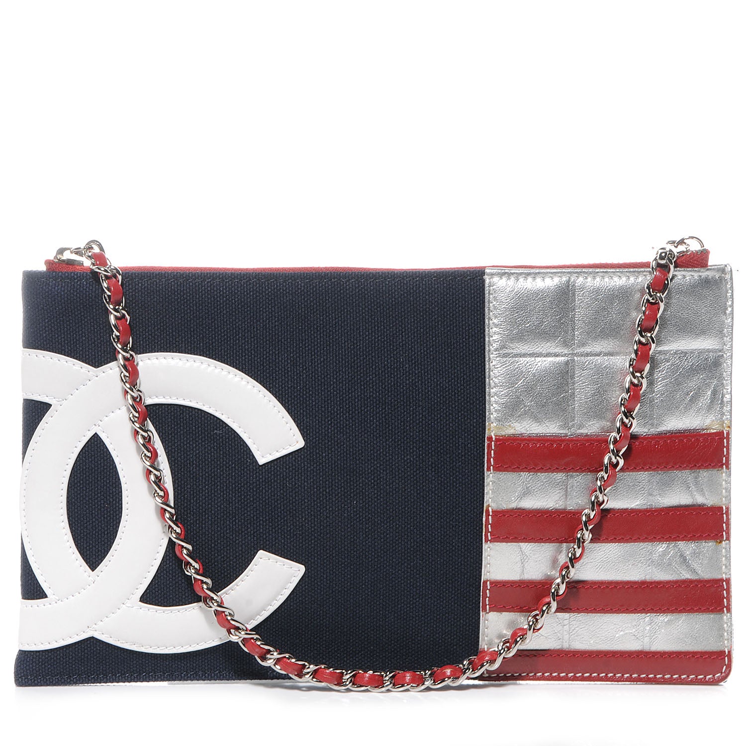Chanel N°5 Foil Quilted Pochette 1 of 7