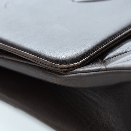 Chanel Lambskin XL Jumbo CC Single Flap Brown 23 of 26