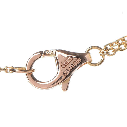 Cartier 18K Pink Yellow White Gold Trinity Double Chain Pendant Necklace 6 of 7