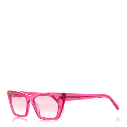 Saint Laurent Mica SL 276 Acetate Cat Eye Sunglasses Pink 1 of 8