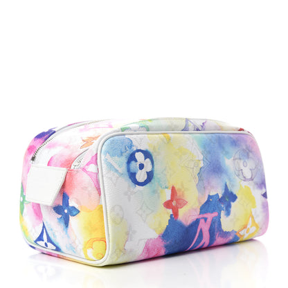 Louis Vuitton Monogram Watercolor Dopp Kit Toilet Pouch Multicolor 3 of 6