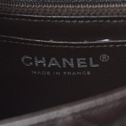 Chanel Caviar Quilted Mini Rectangular Flap Dark Brown 6 of 11