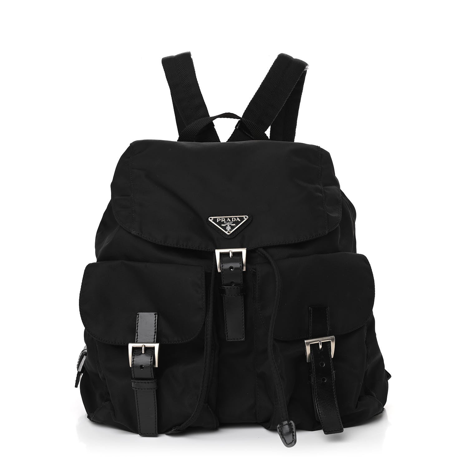 Prada Tessuto Nylon Vela Backpack Black 1 of 10