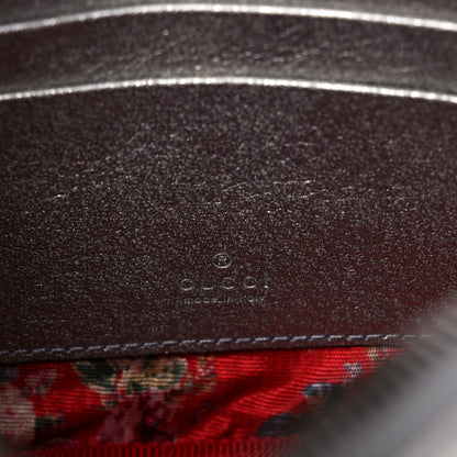 Gucci Laminated Nappa Web Trapuntata Mini GG Shoulder Bag Argento 6 of 8
