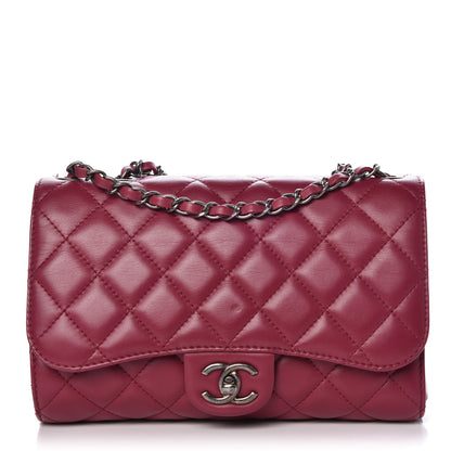 Chanel Lambskin Medium Grocery By Drawstring Shopping Bag Pink 1 of 9