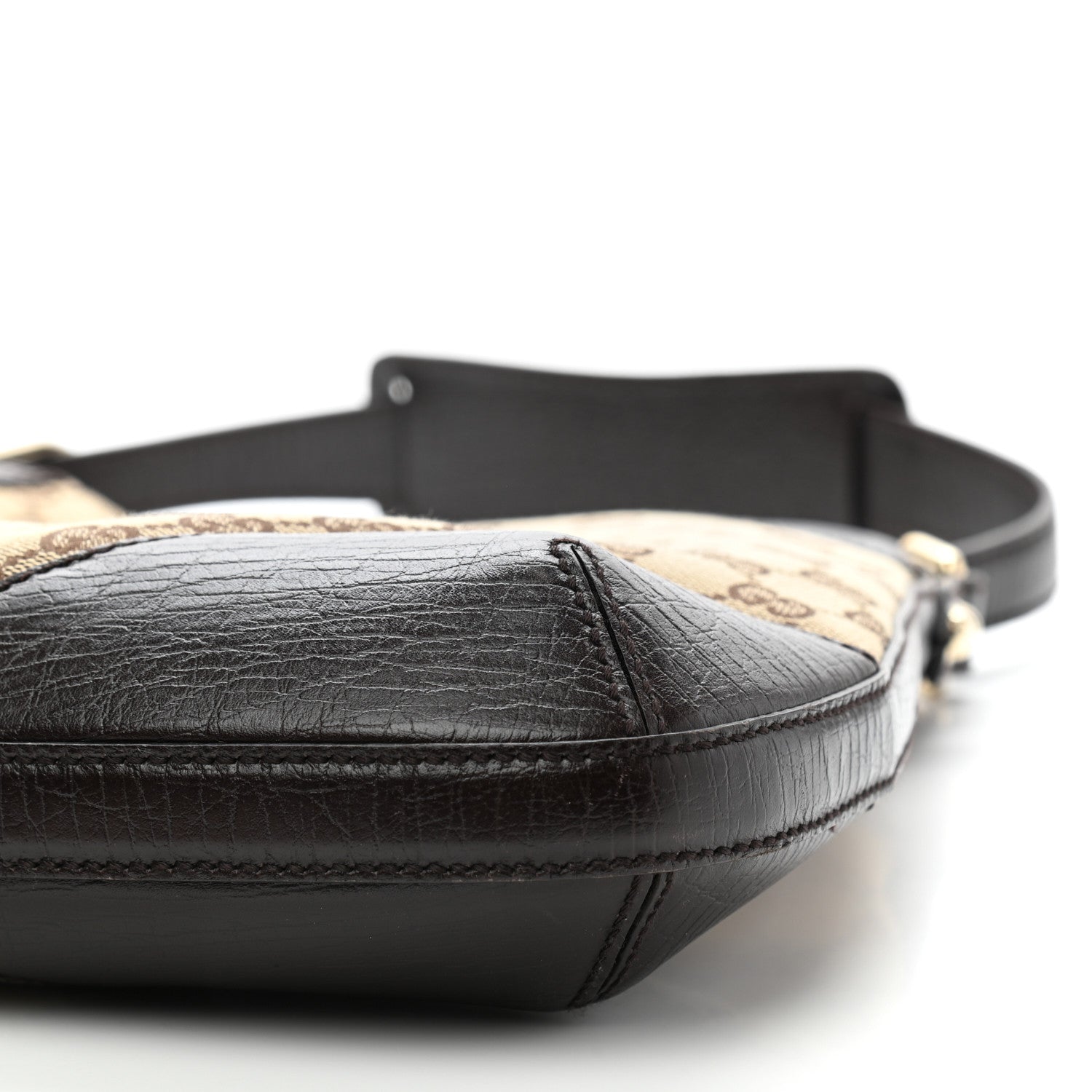 Gucci Monogram Hasler Hobo Dark Brown 11 of 11