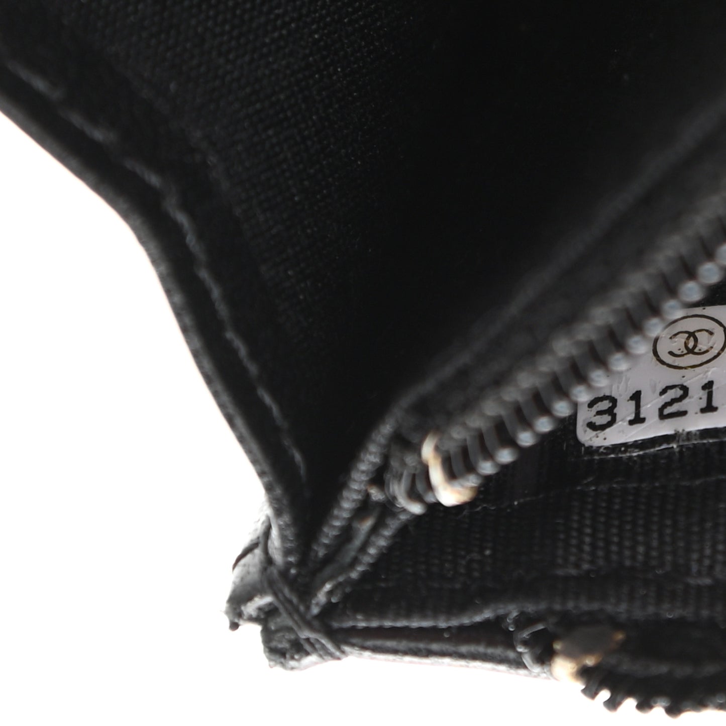 Lambskin Quilted Mini Camellia Bow Wallet On Chain WOC Black