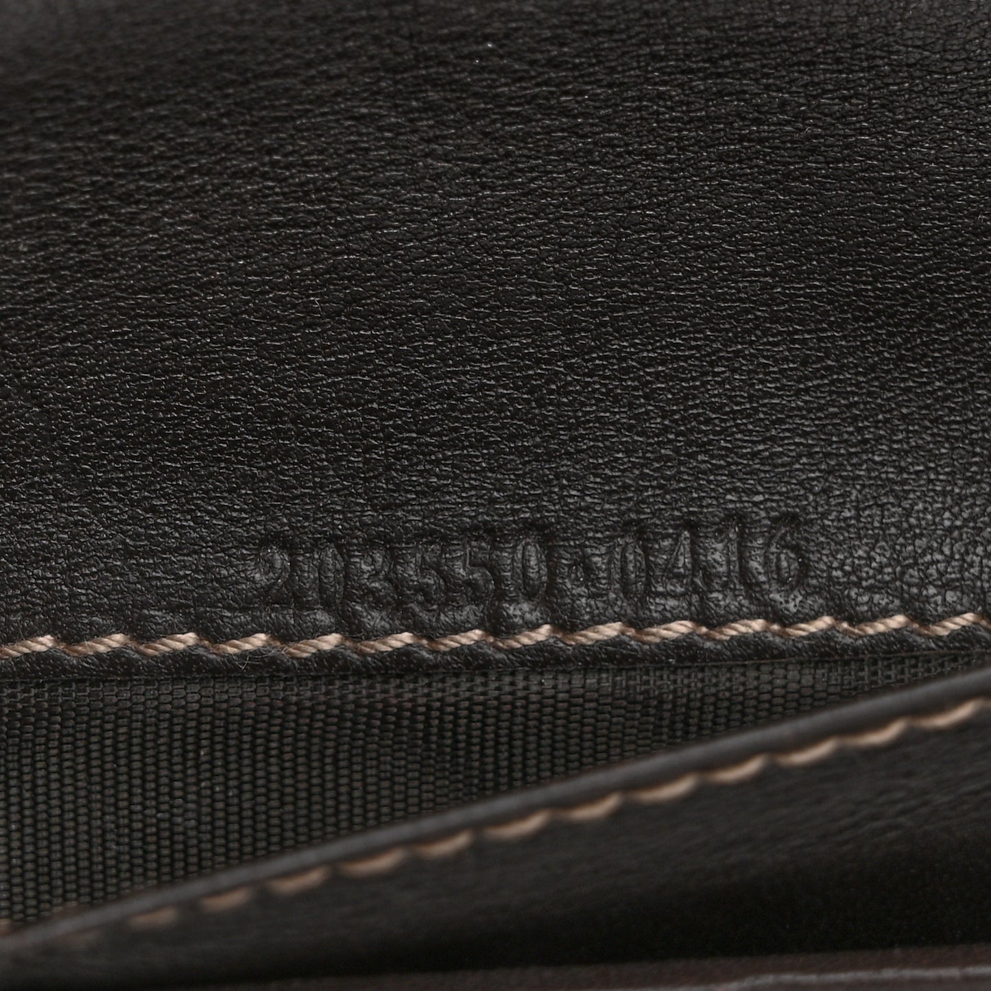 Monogram Heart Continental Wallet Dark Brown