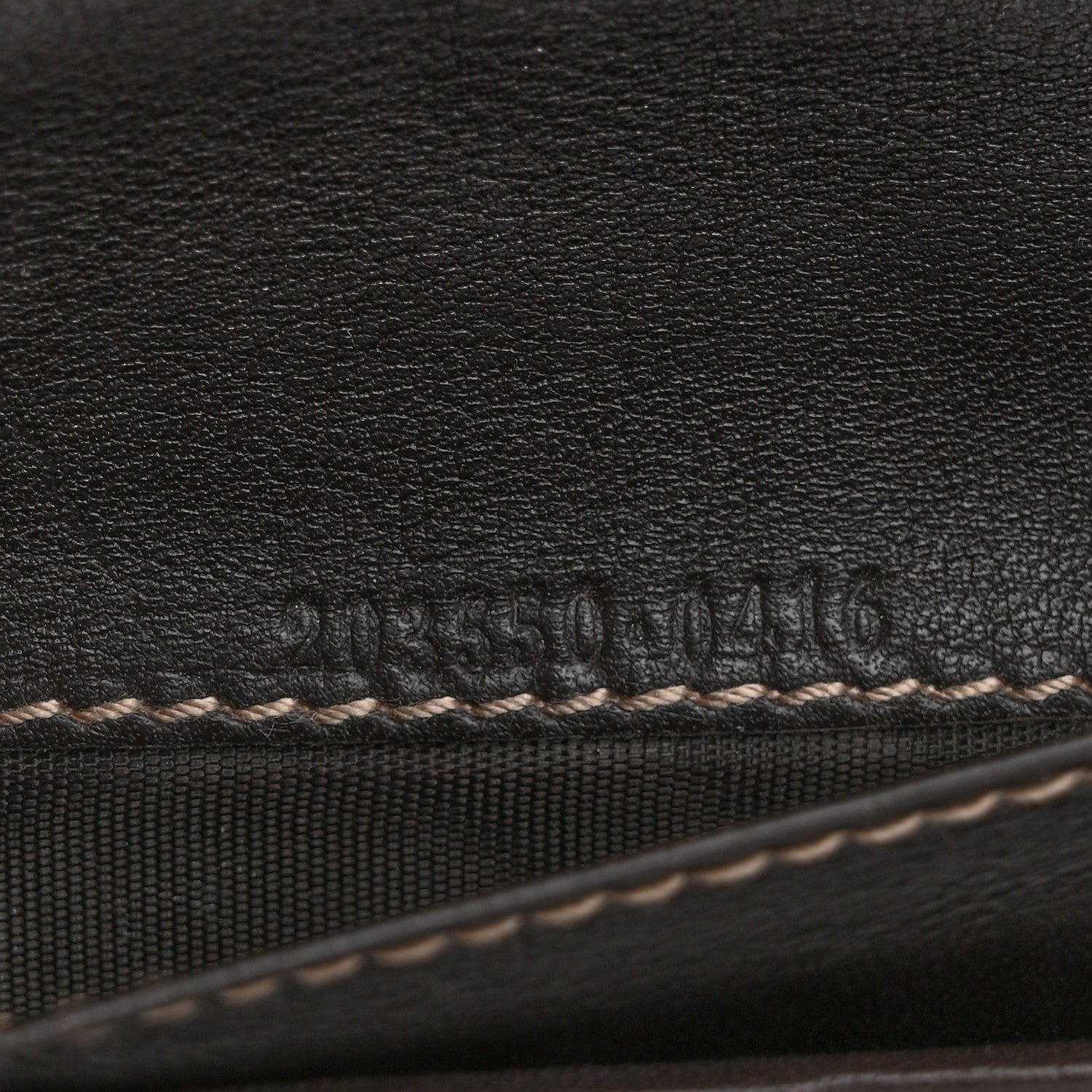 Gucci Monogram Heart Continental Wallet Dark Brown 7 of 12