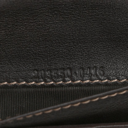 Gucci Monogram Heart Continental Wallet Dark Brown 7 of 12