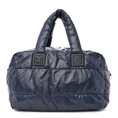 Chanel Nylon Coco Cocoon Medium Reversible Tote Navy 1 of 10