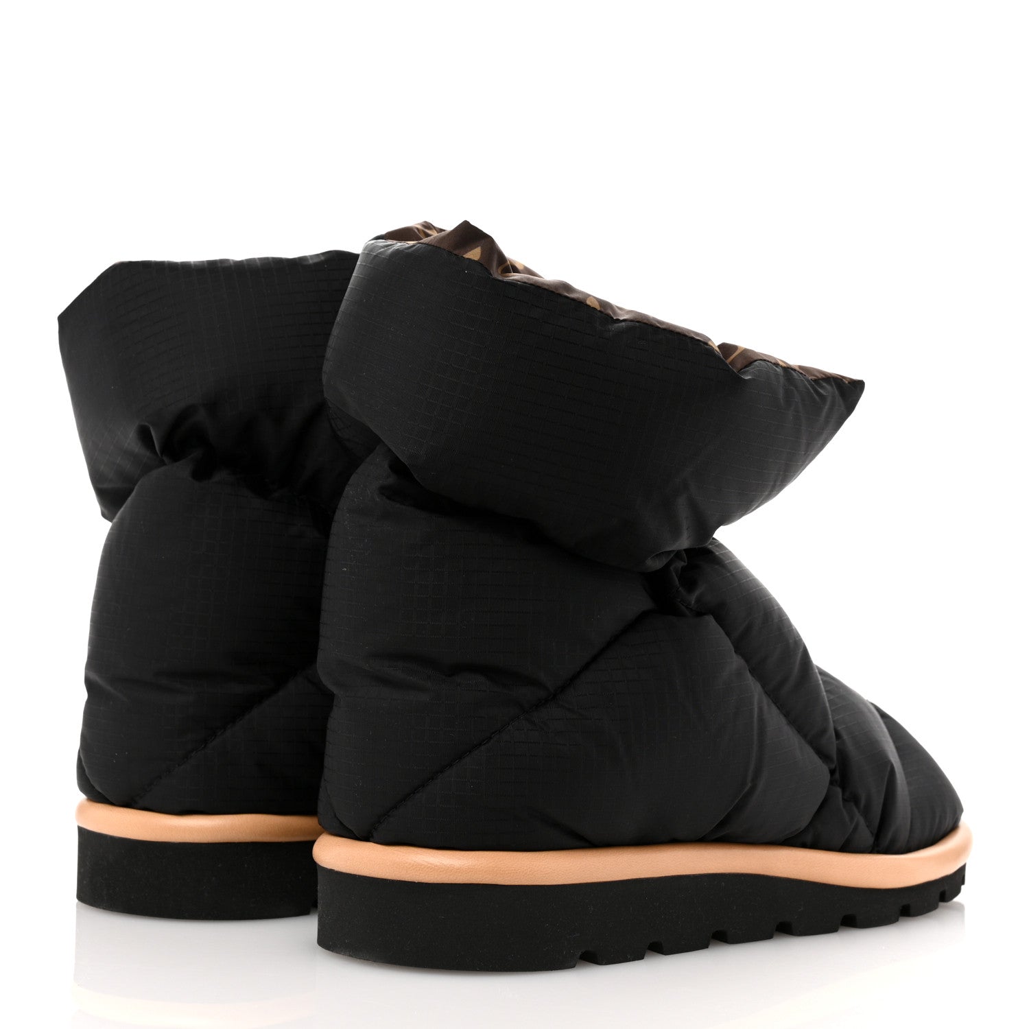 Louis Vuitton Nylon Monogram Pillow Comfort Ankle Boot 38 Black 5 of 10