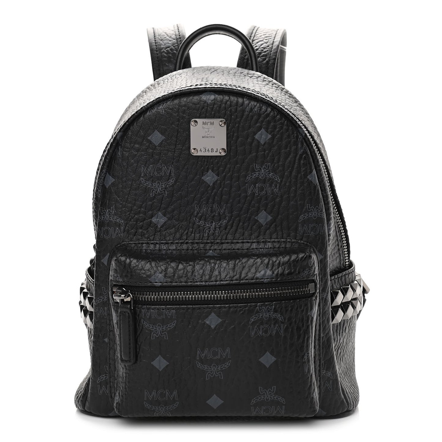 Visetos Side Stud Mini Stark Backpack Black