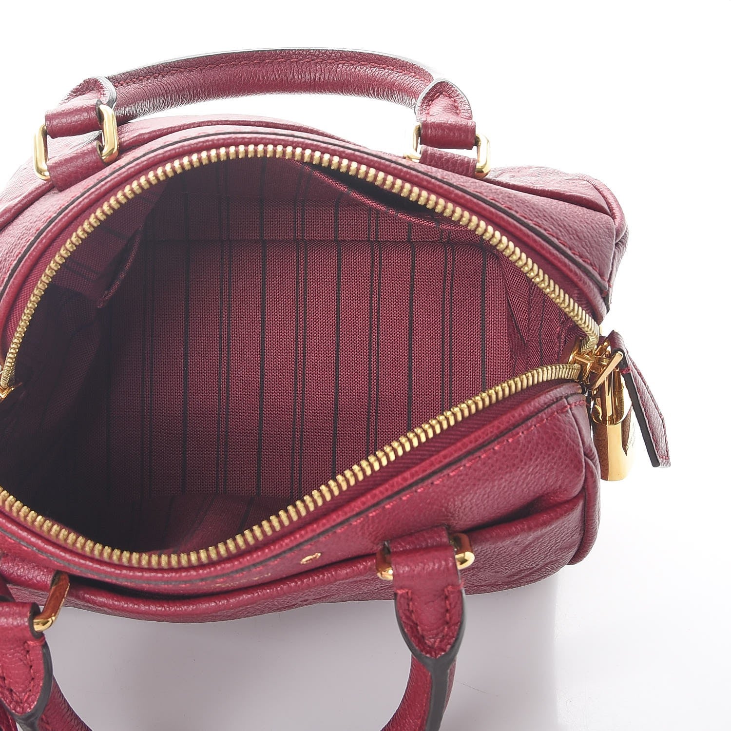 Louis Vuitton Empreinte Speedy Bandouliere 20 NM Raisin 6 of 8