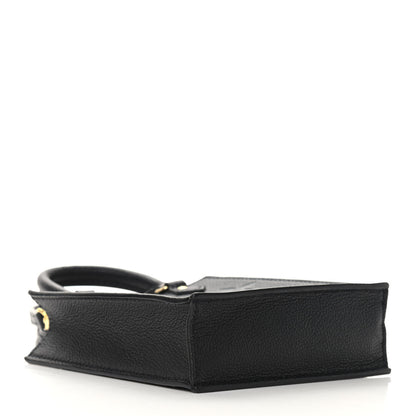 Louis Vuitton Empreinte Monogram Giant Petit Sac Plat Black 3 of 7